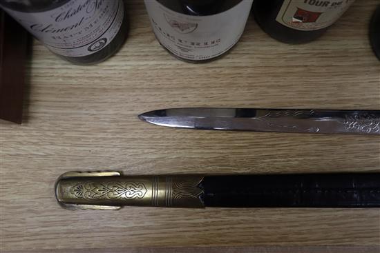 A Replica naval officers sword